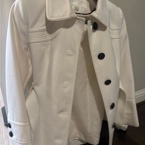 Jessica Simpson Classic White Trench Coat